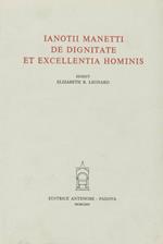 De dignitate et excellentia hominis