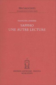 Sappho. Une autre lecture - François Lasserre - copertina