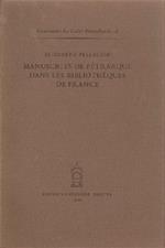 Manuscrits de Pétrarque dans les bibliothèques de France