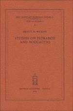 Studies on Petrarch and Boccaccio