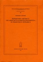 Repertorio metrico dei «Rerum vulgarium fragmenta» di Francesco Petrarca