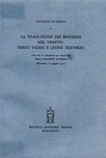 La traduzione dei moderni nel Veneto: Diego Valeri e Leone Traverso. Atti del VI Convegno (Monselice, 12 giugno 1977)
