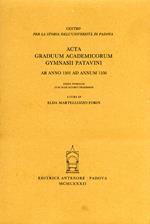 Acta graduum academicorum Gymnasii Patavini ab anno 1501 ad annum 1550. Vol. 4: Index nominum