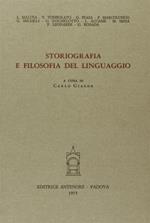 Storiografia e filosofia del linguaggio