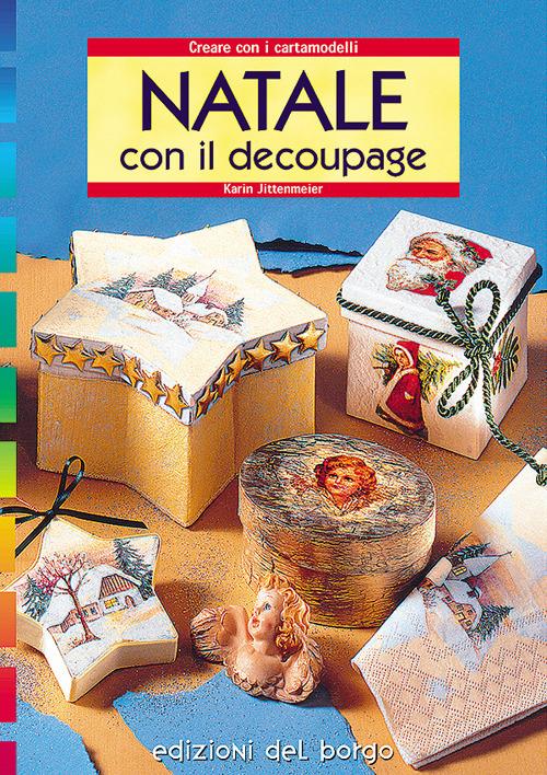 Natale con il découpage - Karin Jittenmeier - copertina