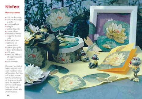 Découpage con il tovagliolo. Motivi floreali effetto 3D - Gudrun Hettinger - 2