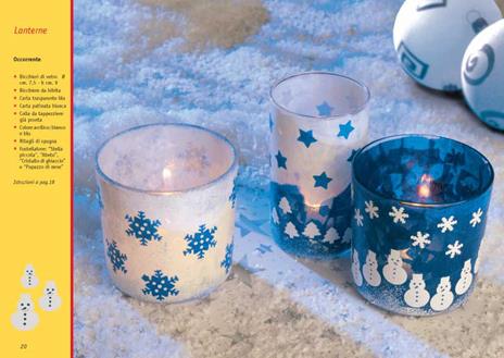 Decorazioni natalizie con carta, cartoncino e feltro - Erika Bock - 2