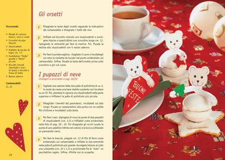 Decorazioni natalizie con carta, cartoncino e feltro - Erika Bock - 3