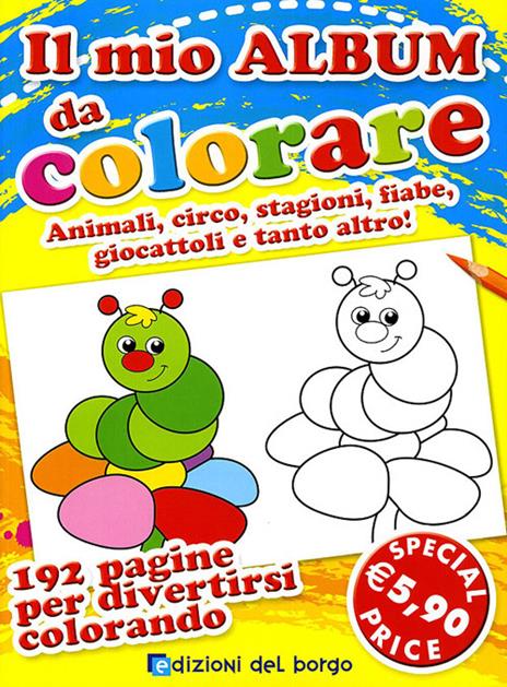 Il mio album da colorare. Ediz. illustrata - copertina