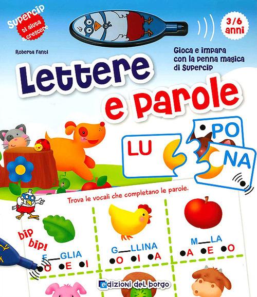 Lettere e parole. Con penna elettronica. Ediz. illustrata - copertina
