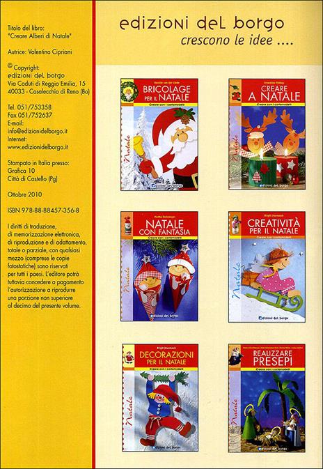 Creare alberi di Natale. Con i cartamodelli - Valentina Cipriani - 2