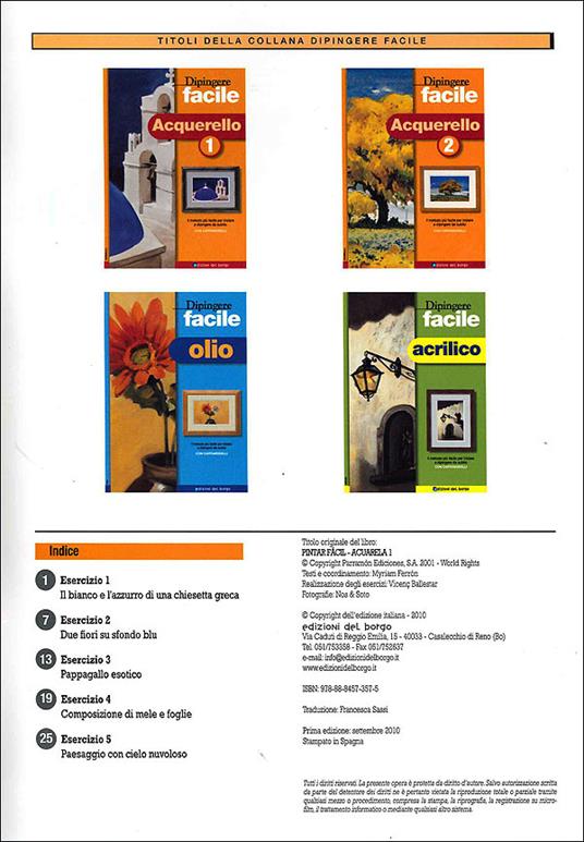 Dipingere facile. Acquerello. Vol. 1 - Myriam Ferròn - 2