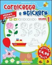 Cornicette e stickers. Ediz. illustrata. Vol. 1 - copertina