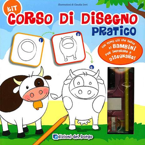 Corso di disegno pratico. Ediz. illustrata. Con gadget - Claudia Dovì - copertina