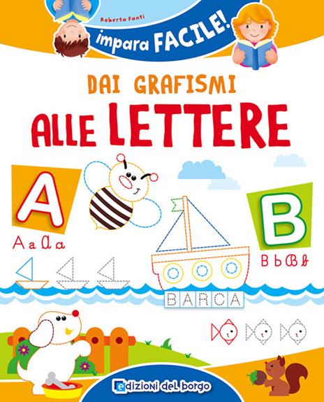 Dai grafismi alle lettere - Roberta Fanti - copertina