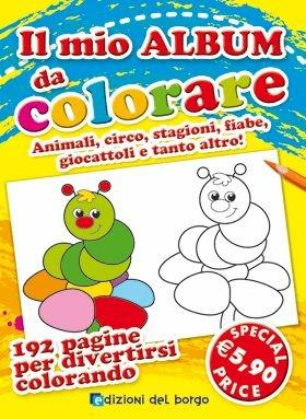 Il mio album da colorare. Ediz. illustrata - copertina
