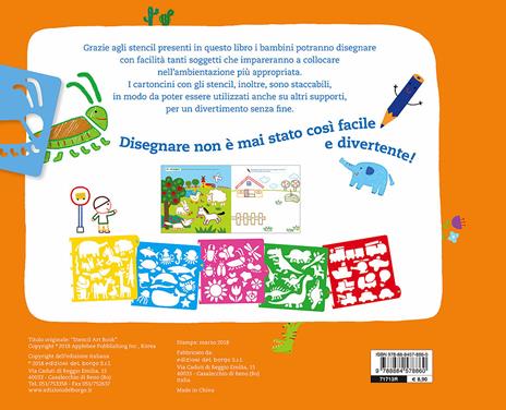 Disegna con gli stencil. Ediz. a spirale. Con gadget - 2