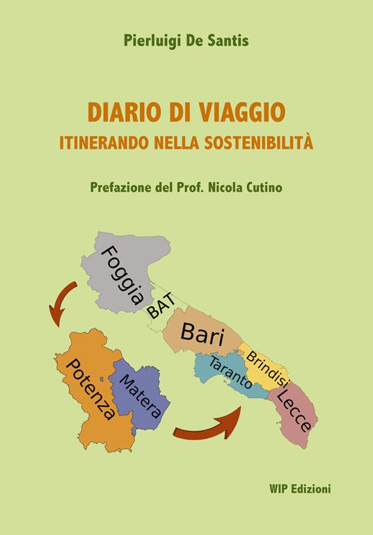 Diario di viaggio itinerando nella sostenibilità - Pierluigi De Santis - copertina