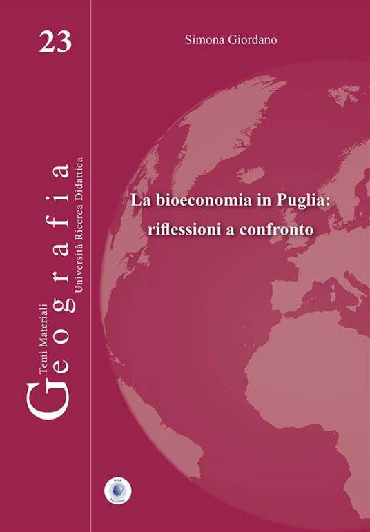 La bioeconomia in Puglia: riflessioni a confronto - Simona Giordano - copertina