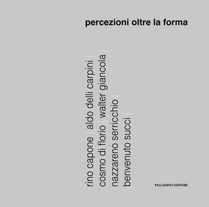 Percezioni oltre la forma - copertina