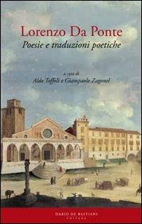 Lorenzo Da Ponte. Poesie e traduzioni poetiche - copertina