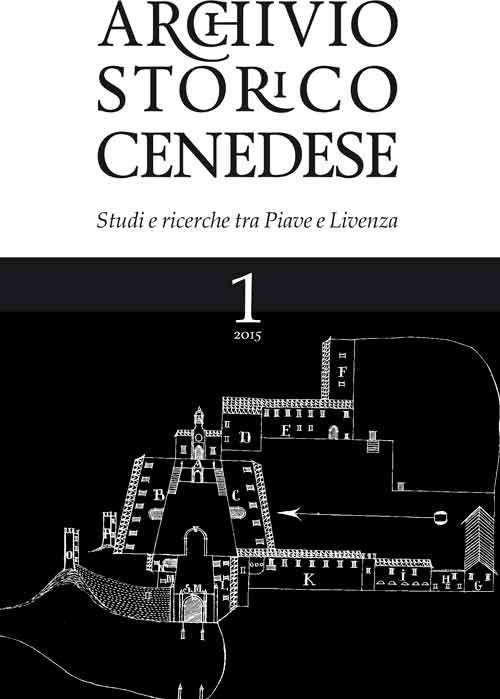Archivio storico cenedese. Studi e ricerche tra Piave e Livenza. Vol. 1 - copertina