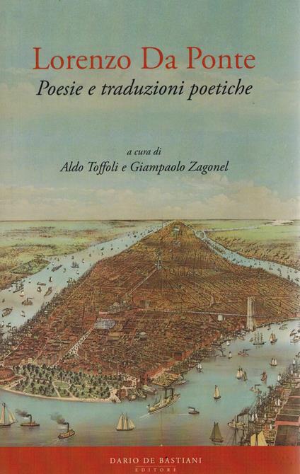 Lorenzo Da Ponte. Poesie e traduzioni poetiche - copertina