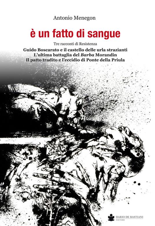 È un fatto di sangue - Antonio Menegon - copertina