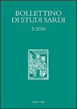 Bollettino di studi sardi (2010). Vol. 3
