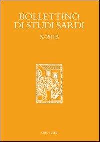 Bollettino di studi sardi (2012). Vol. 5 - copertina