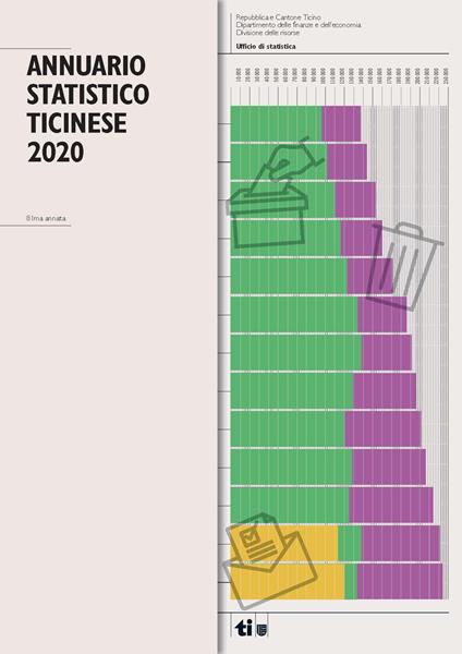 Annuario statistico ticinese 2020 - copertina