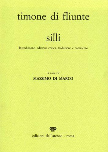 Timone di Fliunte, Silli - Massimo Di Marco - copertina