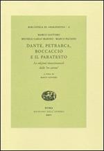 Dante, Petrarca, Boccaccio e il paratesto. Le edizioni rinascimentali delle «tre corone»