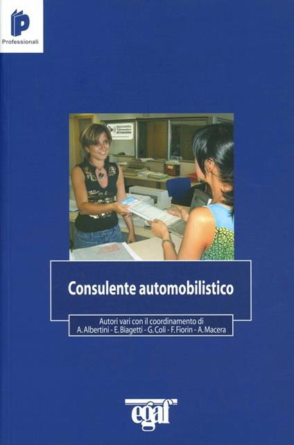 Consulente automobilistico - copertina