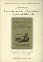 Le venti giornate dell'agricoltura e de' piaceri della villa (rist. anast. 1775)