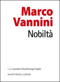 Nobiltà - Marco Vannini - copertina