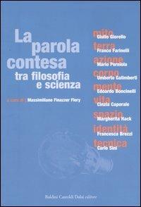 La parola contesa tra filosofia e scienza - copertina