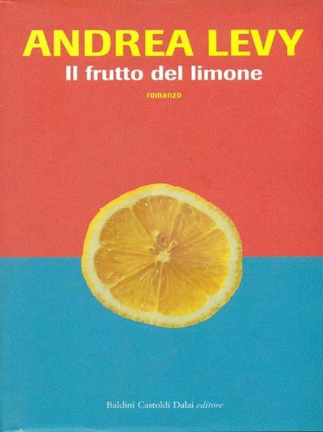 Il frutto del limone - Andrea Levy - copertina