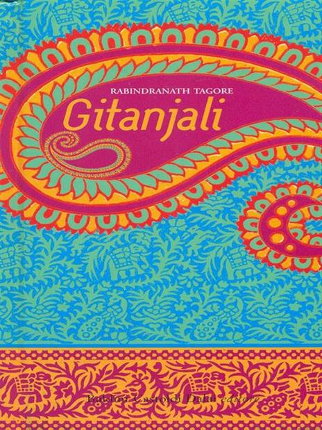 Gitanjali - Rabindranath Tagore - copertina