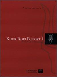 Khor Rori. Report 1. Vol. 1 - Alessandra Avanzini - copertina