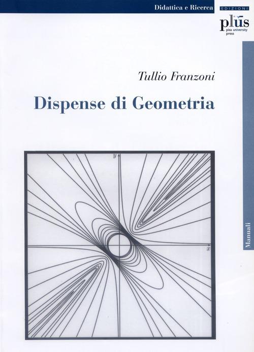Dispense di geometria - Tullio Franzoni - copertina