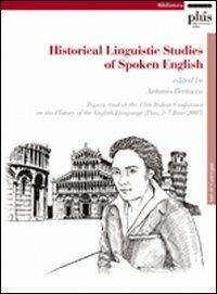 Historical linguistic studies of spoken english - copertina