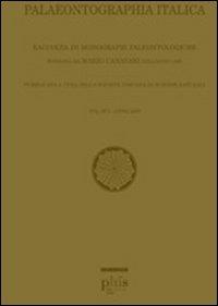 Palaeontographia italica. Raccolta di monografie paleontologiche. Vol. 91: Anno 2005. - copertina