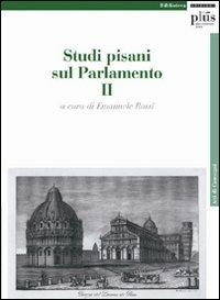 Studi pisani sul Parlamento. Vol. 2 - copertina
