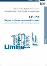 Limina. Lingua italiana minima d'accesso - copertina