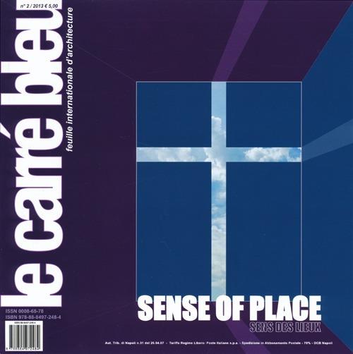 Le carré bleu (2013). Ediz. multilingue. Vol. 2: Sense of place - copertina