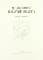 Archivio italiano per la storia della pietà. Vol. 14