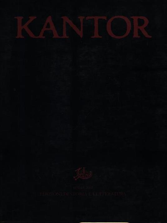 Tadeusz Kantor. Dipinti, disegni, teatro - copertina