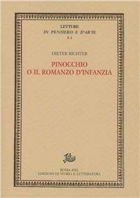 Pinocchio o del romanzo d'infanzia - Dieter Richter - copertina