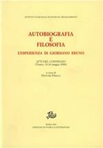 Autobiografia e filosofia. L'esperienza di Giordano Bruno